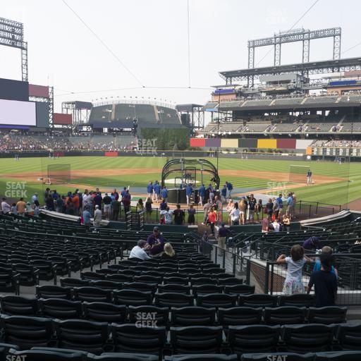 Coors Field - Section 131 Seat View
