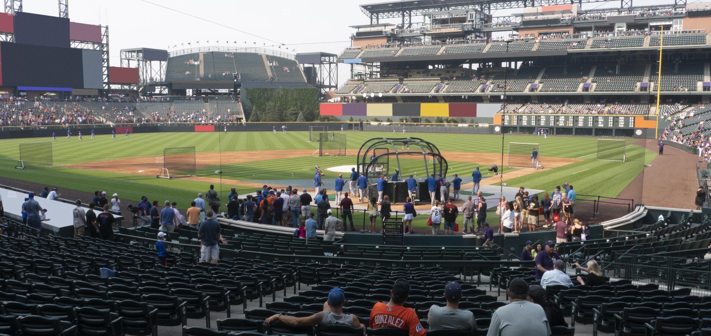 Coors Field - Section 132 Seat View