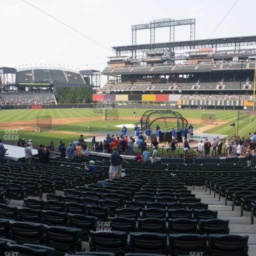 Coors Field - Section 133 Seat View