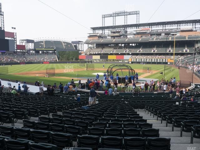 Coors Field - Section 133 Seat View