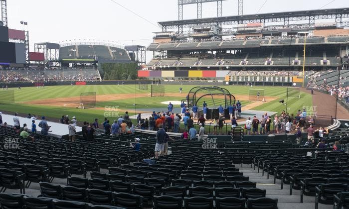 Coors Field - Section 133 Seat View