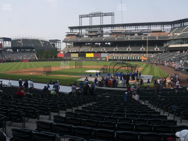 Coors Field - Section 134 Seat View
