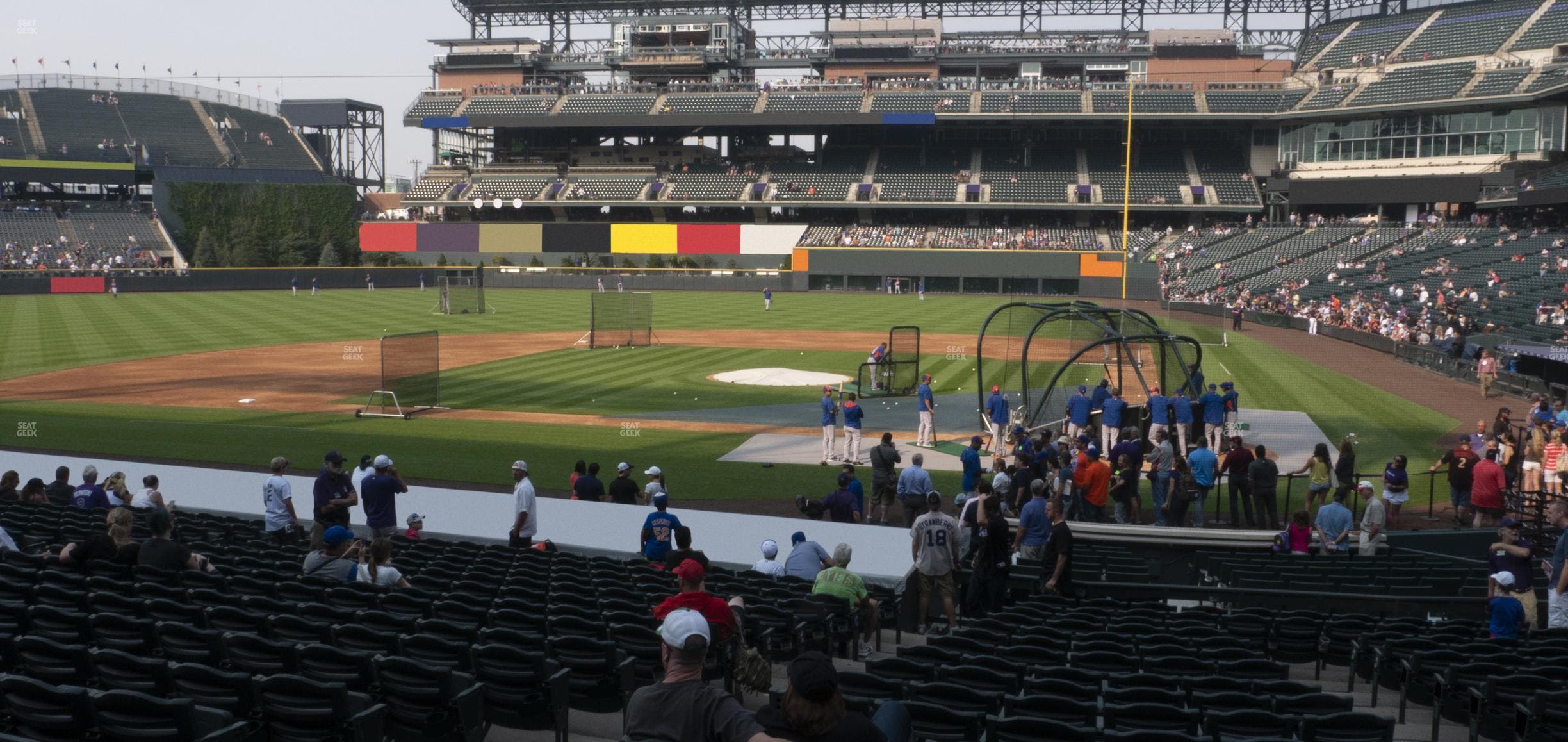 Coors Field - Section 135 Seat View