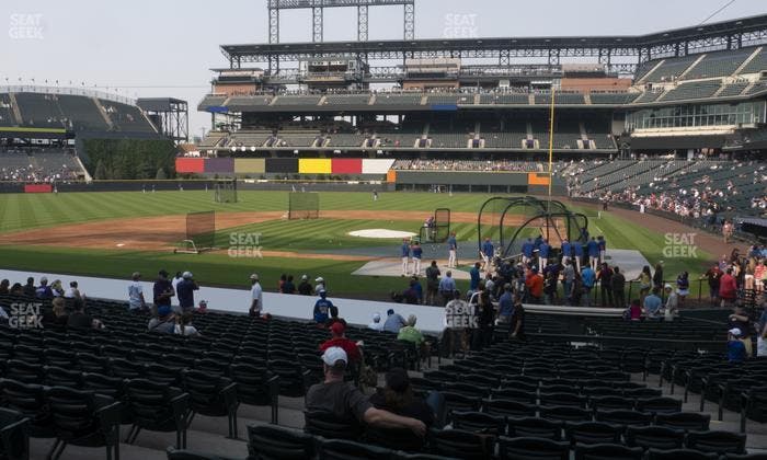 Coors Field - Section 135 Seat View