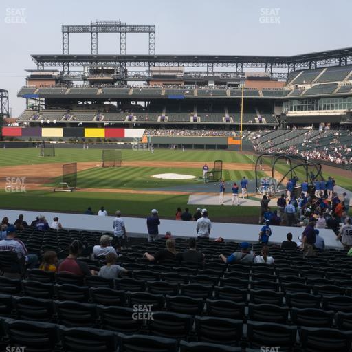 Coors Field - Section 136 Seat View
