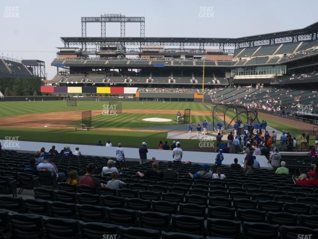 Coors Field - Section 136 Seat View