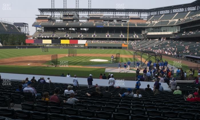 Coors Field - Section 136 Seat View