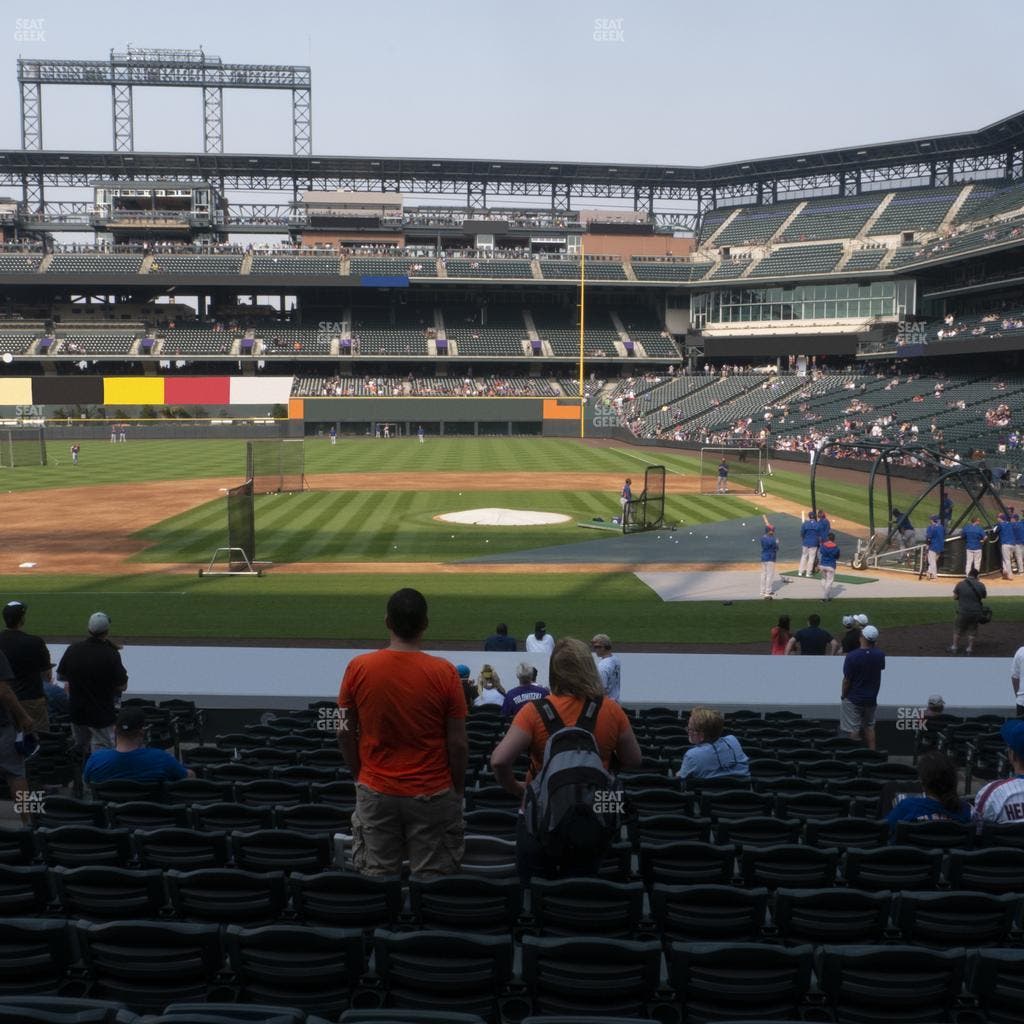 Coors Field - Section 137 Seat View