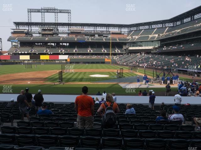 Coors Field - Section 137 Seat View