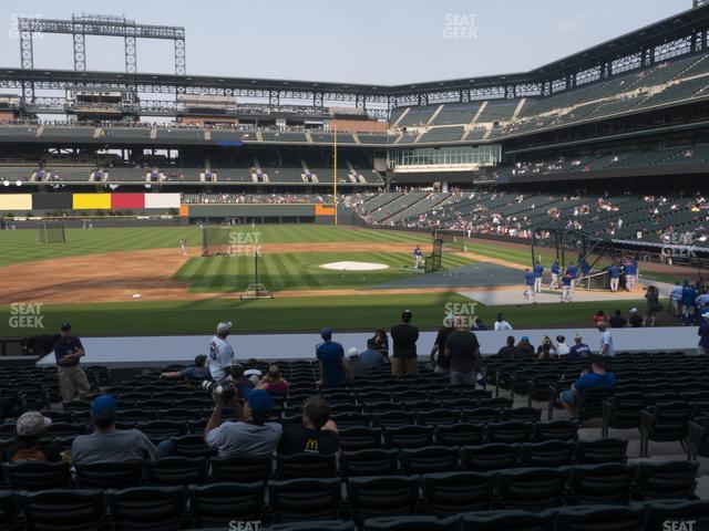Coors Field - Section 138 Seat View