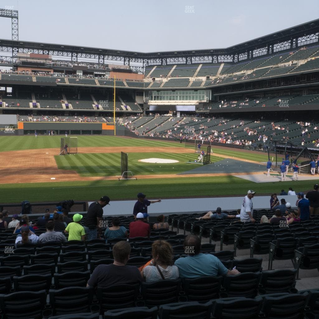 Coors Field - Section 139 Seat View