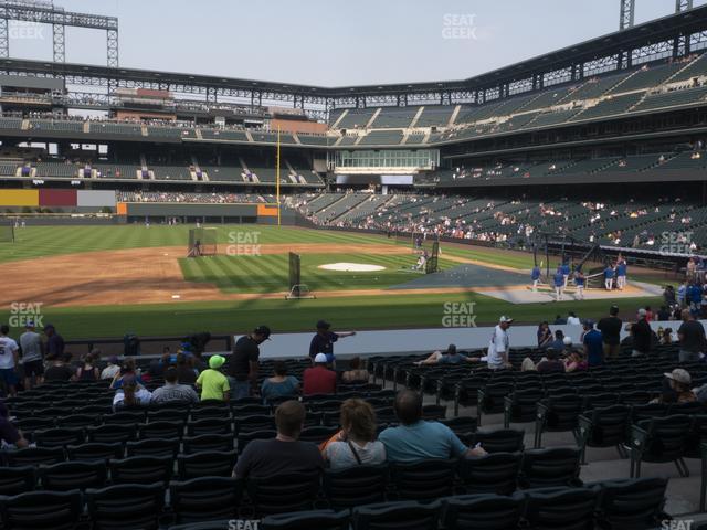 Coors Field - Section 139 Seat View
