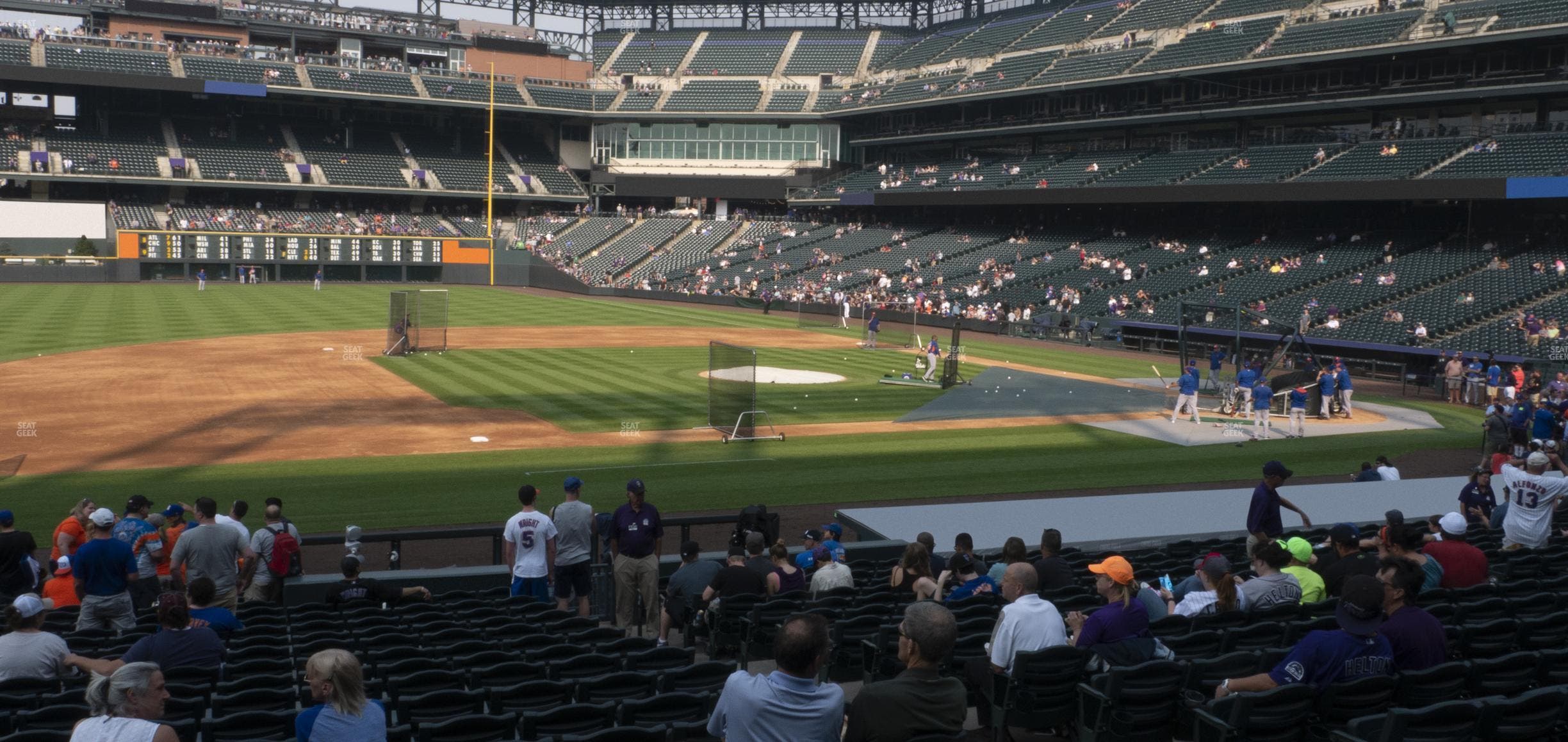 Coors Field - Section 140 Seat View