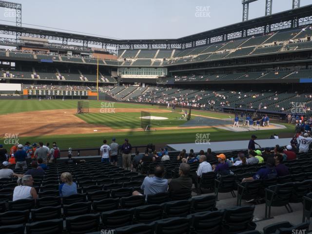 Coors Field - Section 140 Seat View