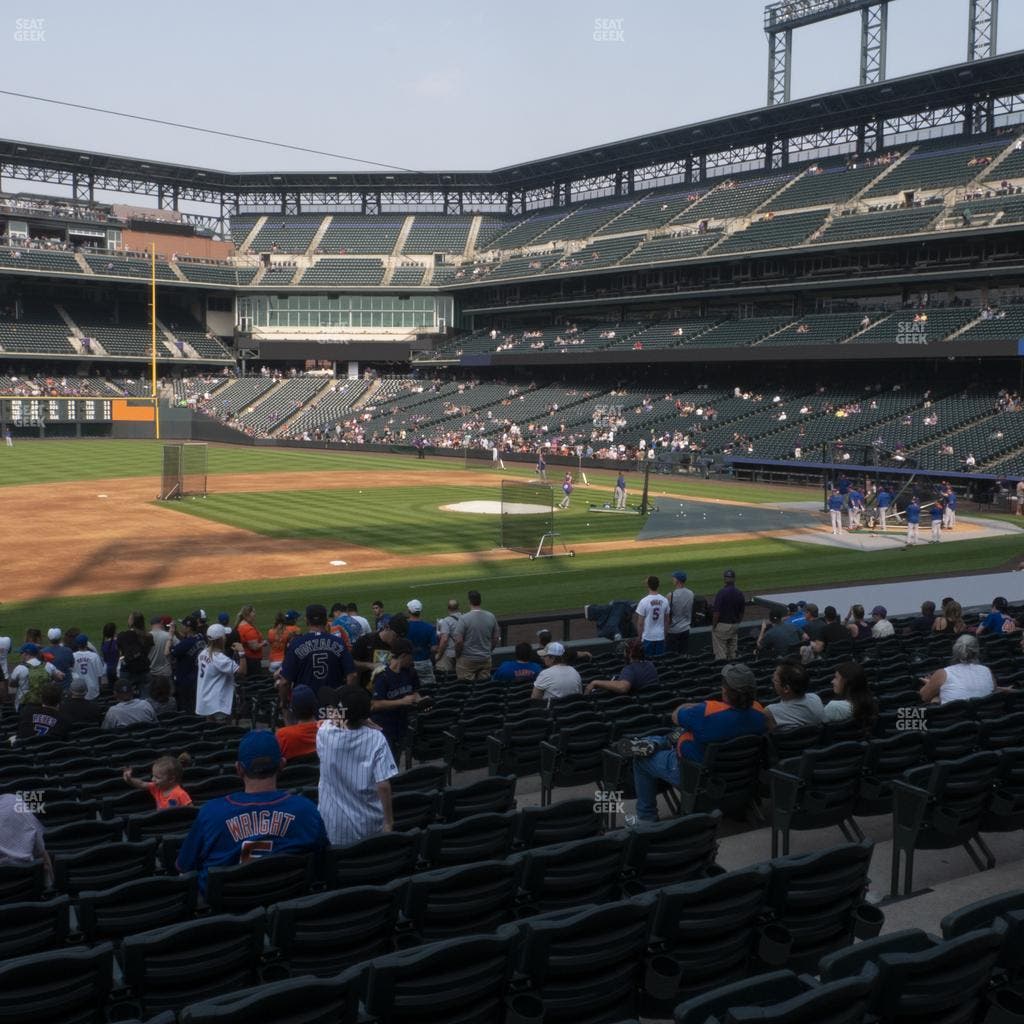 Coors Field - Section 141 Seat View