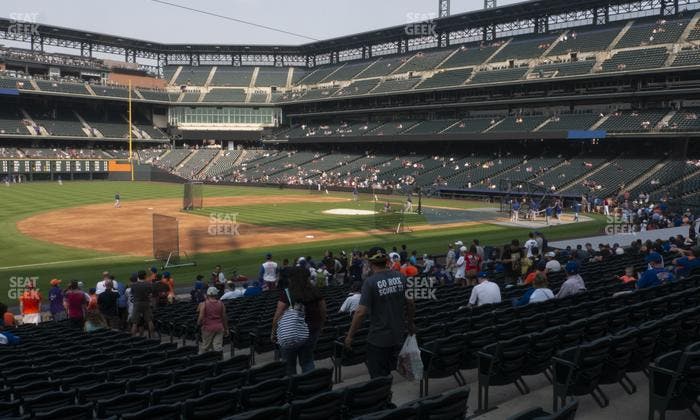 Coors Field - Section 142 Seat View