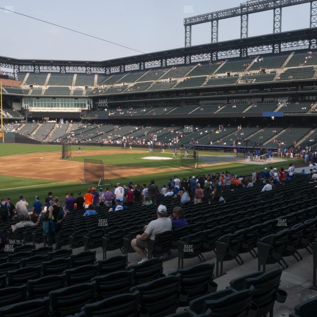 Coors Field - Section 143 Seat View