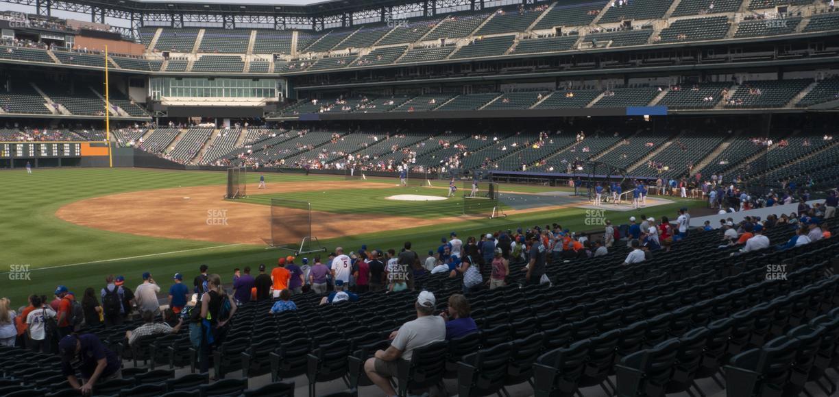Coors Field - Section 143 Seat View