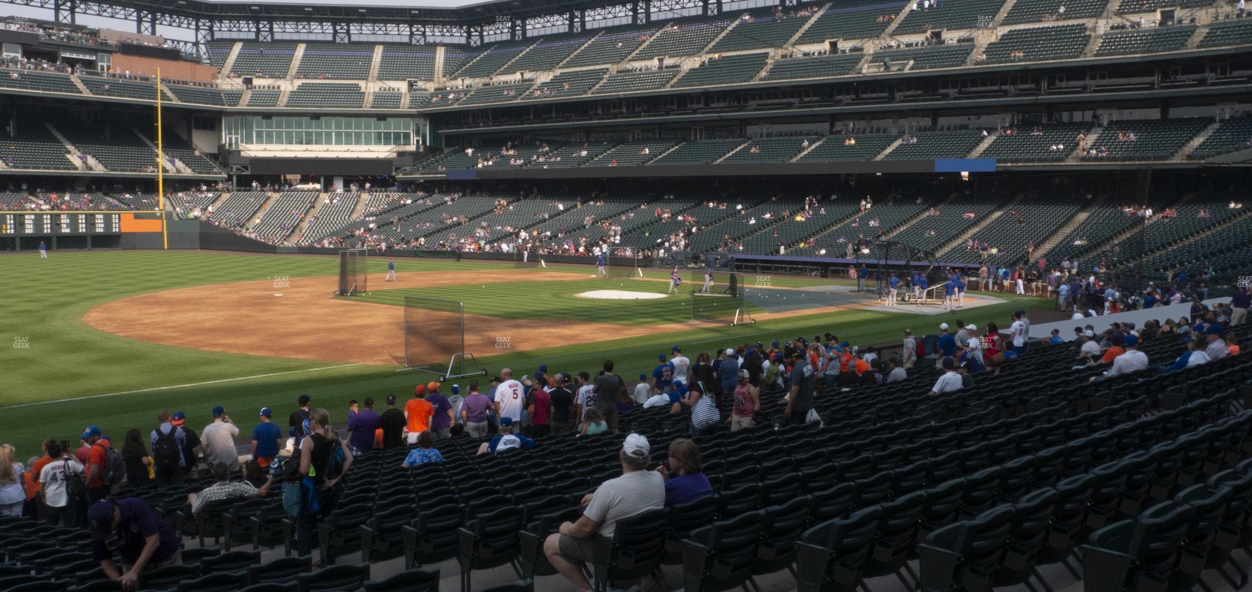 Coors Field - Section 143 Seat View