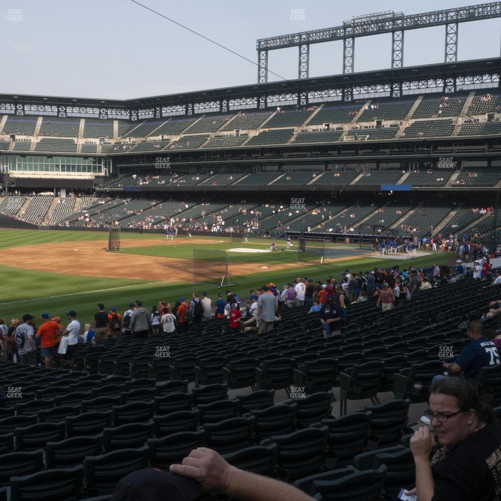 Coors Field - Section 144 Seat View