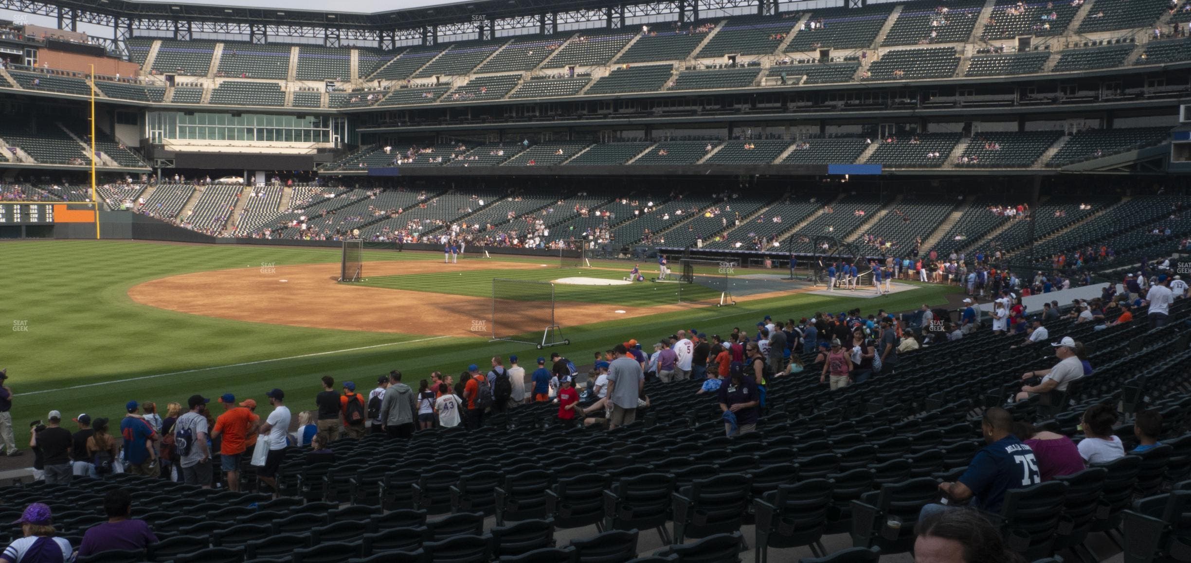 Coors Field - Section 144 Seat View