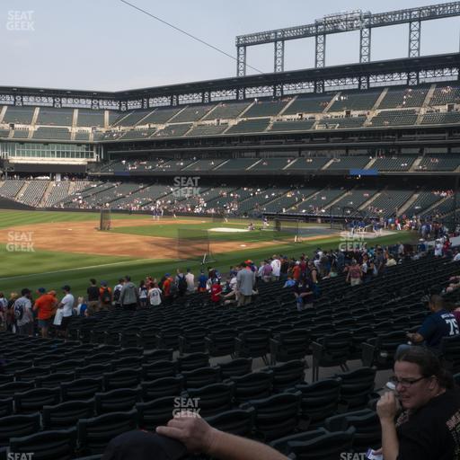 Coors Field - Section 144 Seat View