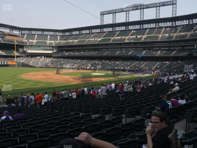 Coors Field - Section 144 Seat View