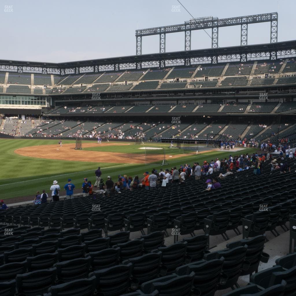 Coors Field - Section 145 Seat View