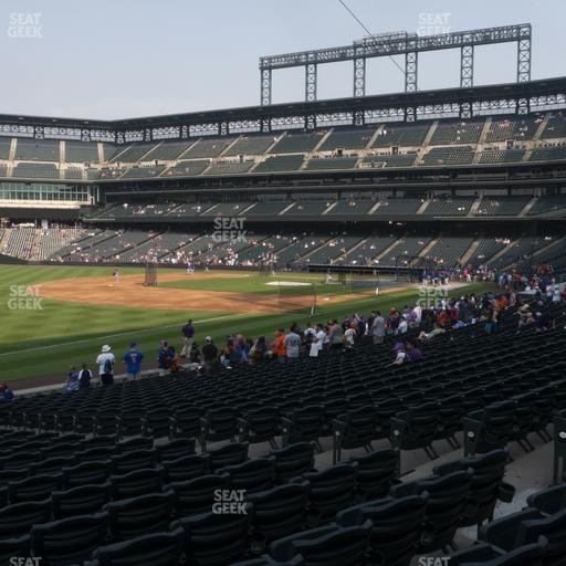 Coors Field - Section 145 Seat View