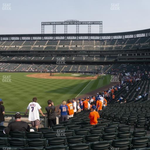 Coors Field - Section 150 Seat View