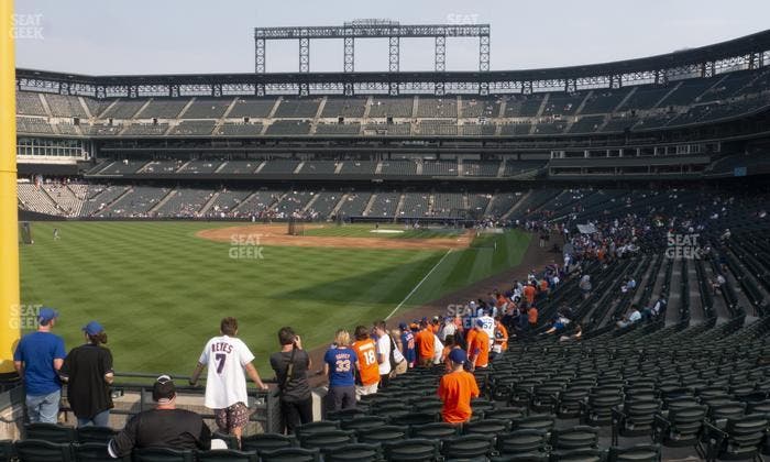 Coors Field - Section 150 Seat View