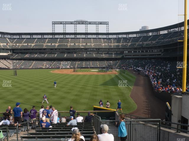 Coors Field - Section 151 Seat View