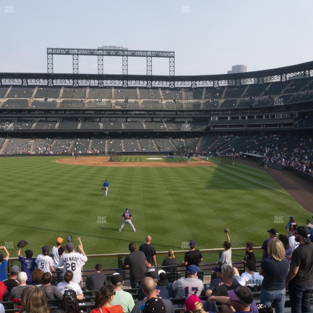 Coors Field - Section 152 Seat View