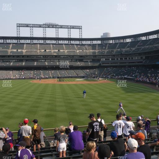 Coors Field - Section 153 Seat View