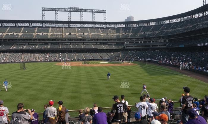 Coors Field - Section 153 Seat View