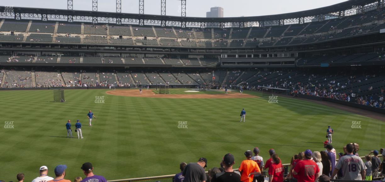 Coors Field - Section 154 Seat View