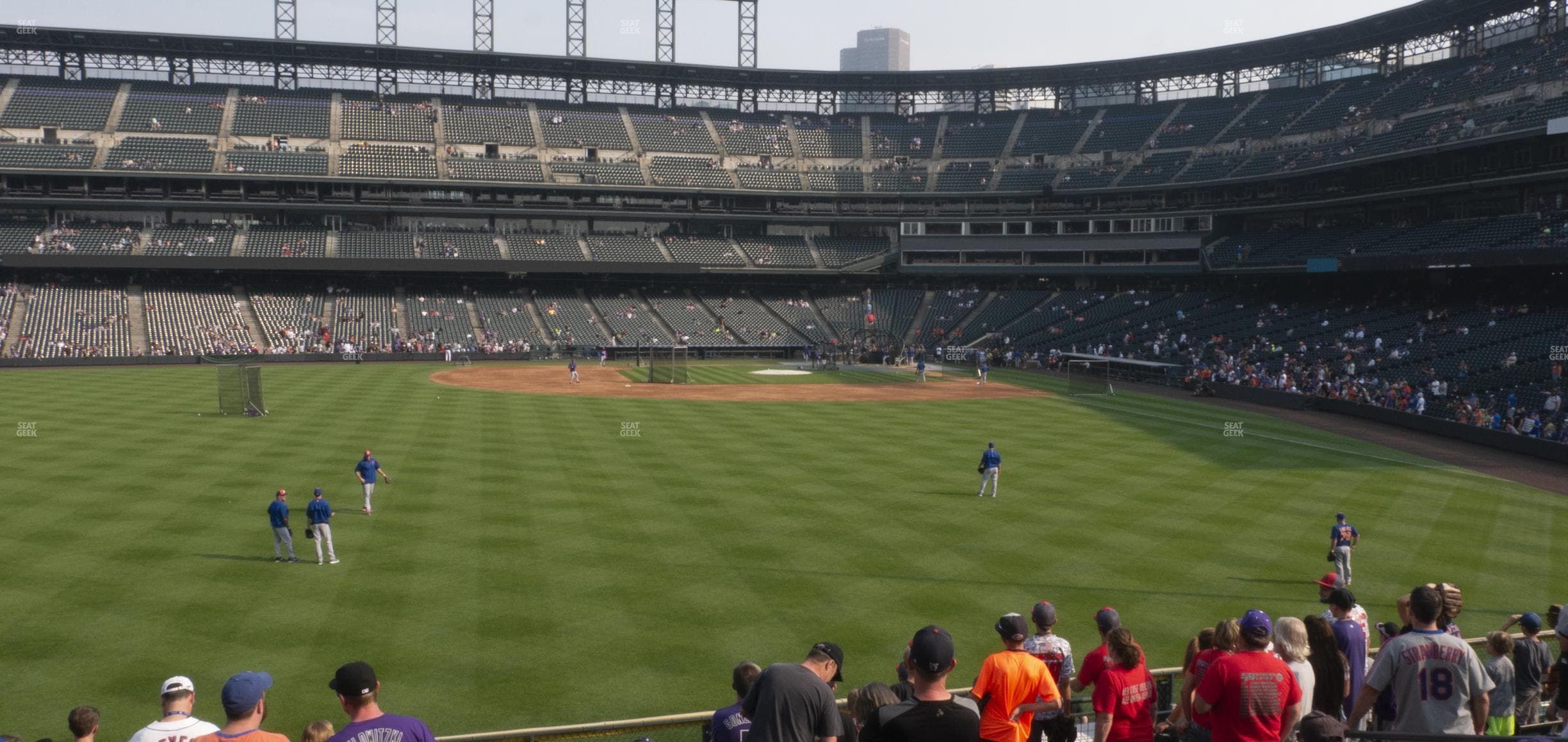 Coors Field - Section 154 Seat View