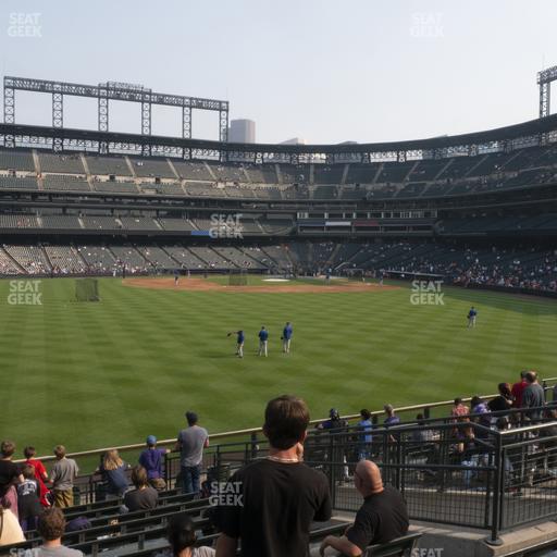 Coors Field - Section 156 Seat View