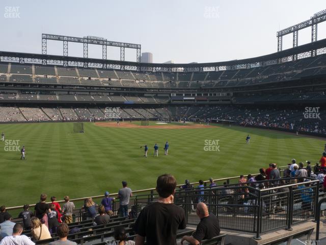 Coors Field - Section 156 Seat View