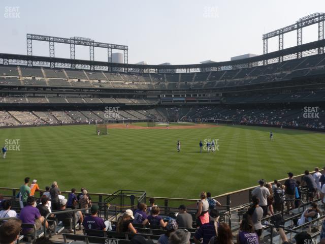 Coors Field - Section 158 Seat View