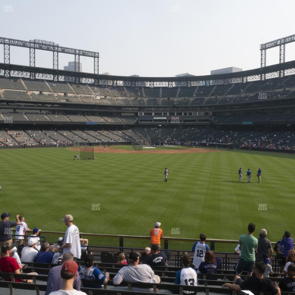 Coors Field - Section 159 Seat View