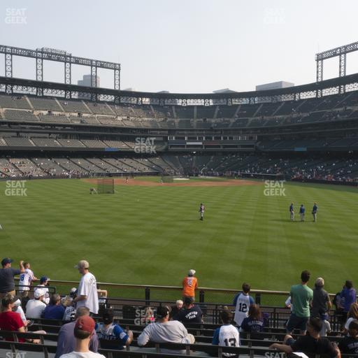 Coors Field - Section 159 Seat View