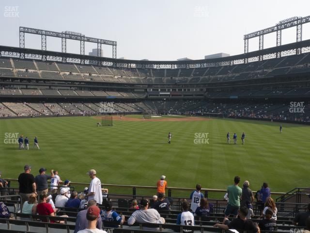 Coors Field - Section 159 Seat View