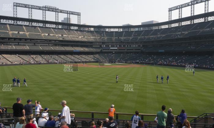 Coors Field - Section 159 Seat View