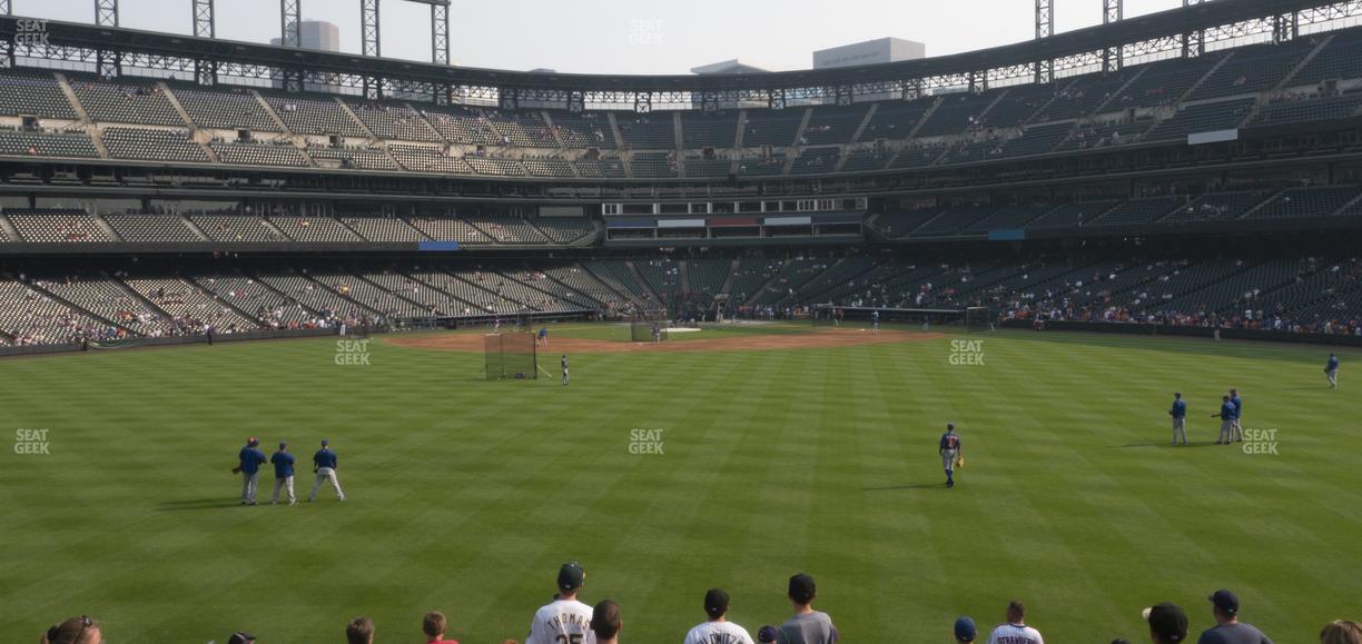 Coors Field - Section 160 Seat View