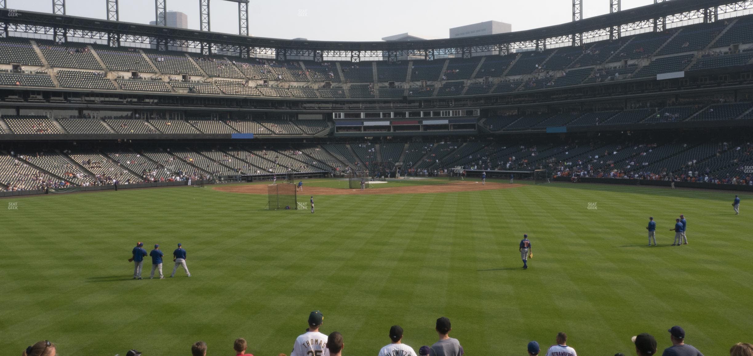 Coors Field - Section 160 Seat View