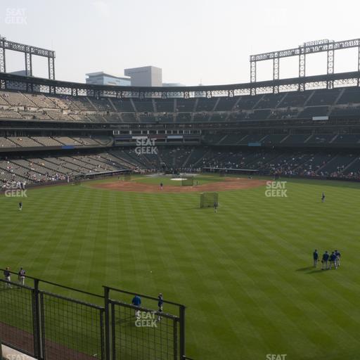 Coors Field - Section 201 Seat View