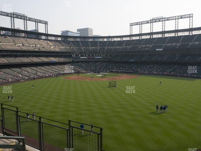 Coors Field - Section 201 Seat View