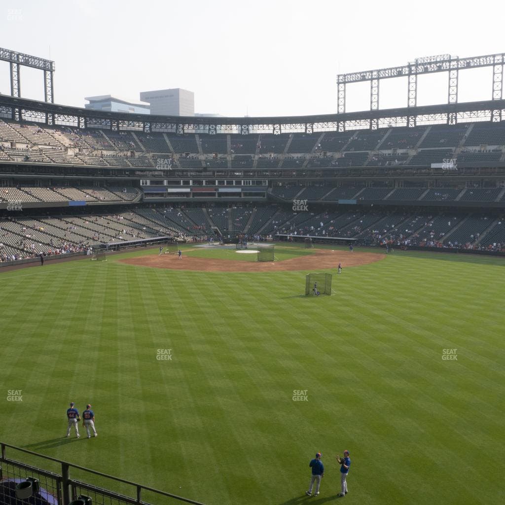 Coors Field - Section 202 Seat View
