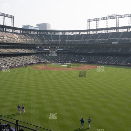 Coors Field - Section 202 Seat View